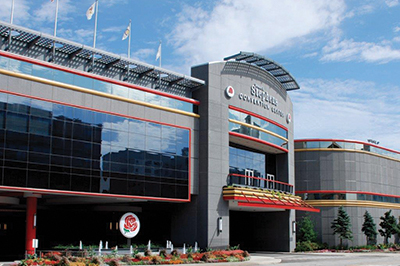 Donald E Stephens convention Center entrance