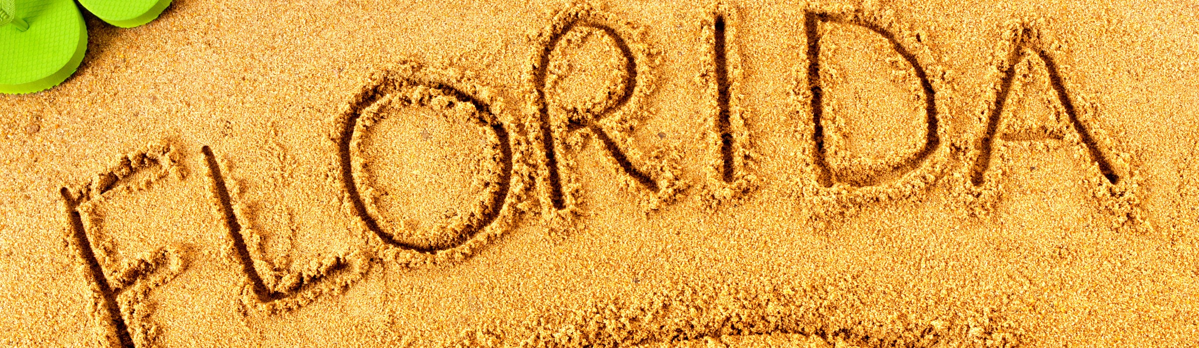 Florida in the and on the beach