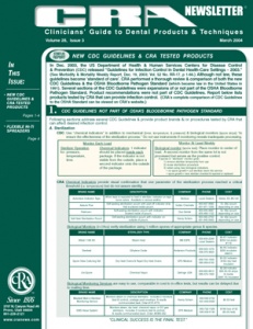 CRA Newsletter March 2004, Volume 28 Issue 3 - 200403