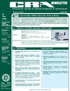 CRA Newsletter August 2004, Volume 28 Issue 8 - 200408 - Dental Reports