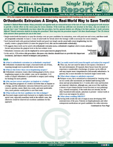 Ortho Extrusion ST 0525