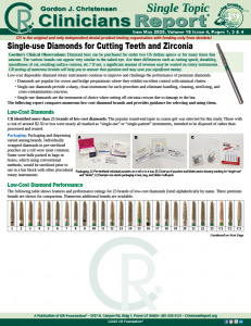 Single-Use Diamonds ST 0525