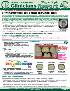 Crown Cementation ST 0825