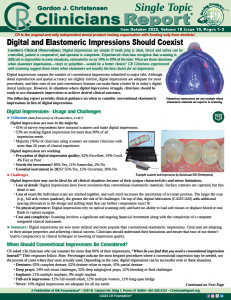 Clinicians Report Impressions Coexist ST1 1025