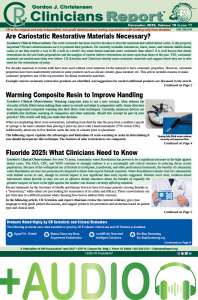 Clinicians Report November 2025 with Audio