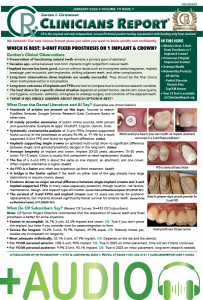 Clinicians Report January 2026 with Audio