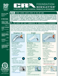 CRA Newsletter February 2006, Volume 30 Issue 2 - 200602
