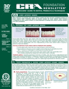 CRA Newsletter June 2006, Volume 30 Issue 6 - 200606