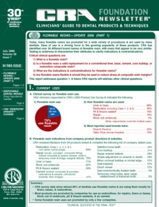 CRA Newsletter July 2006, Volume 30 Issue 7 - 200607 - Dental Reports