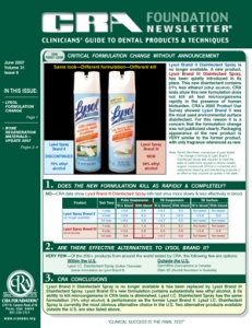 CRA Newsletter June 2007, Volume 31 Issue 6 - 200706