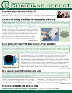 Clinicians Report January 2009, Volume 2 Issue 1 - 200901