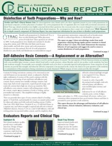 Clinicians Report November 2009, Volume 2 Issue 11 - 200911 - Dental Reports