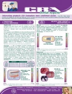 Dental Hygiene Newsletter July/August 2002, Volume 2 Issue 4 - h200207 - Hygiene Reports