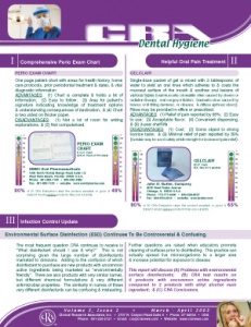 Dental Hygiene Newsletter March/April 2003, Volume 3 Issue 2 - h200303