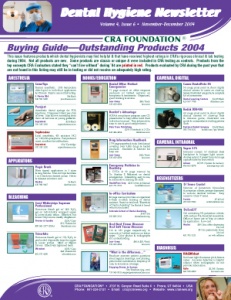 Buying Guide: Dental Hygiene Newsletter November/December 2004, Volume 4 Issue 6 - h200411 - Hygiene Reports
