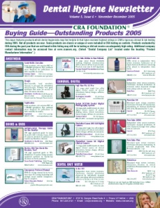 Buying Guide: Dental Hygiene Newsletter November/December 2005, Volume 5 Issue 6 - h200512 - Hygiene Reports