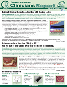 Clinicians Report May 2012, Volume 5 Issue 5 - 201205 - Dental Reports