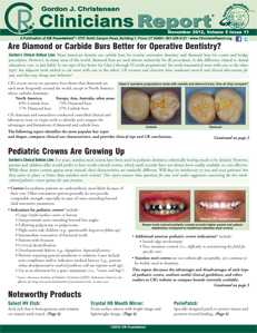 Clinicians Report November 2012, Volume 5 Issue 11 - 201211 - Dental Reports
