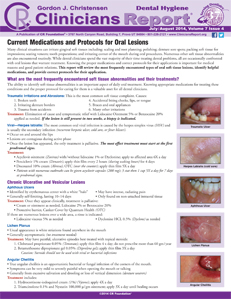 July/Aug 2014 Hygiene