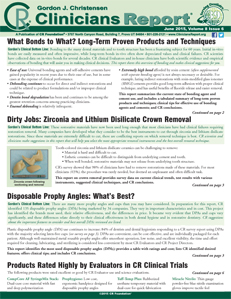 June 2015 Clinicians Report