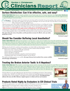 July 2015 Clinicians Report