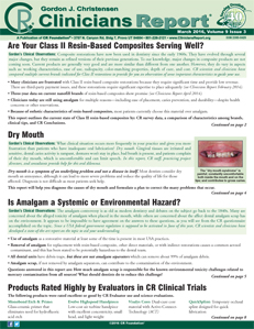 March 2016 Clinicians Report