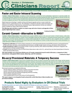 April 2017 Clinicians Report