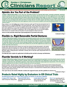 April 2018 Clinicians Report