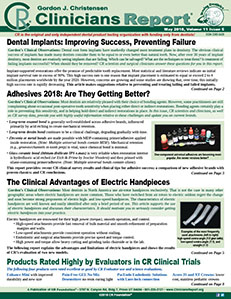 May 2018 Clinicians Report