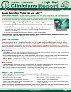 Laser Dentistry 1019 ST