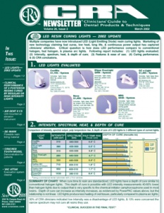 CRA Newsletter March 2002, Volume 26 Issue 3 - 200203