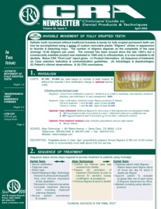 CRA Newsletter April 2002, Volume 26 Issue 4 - 200204