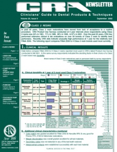CRA Newsletter September 2002, Volume 26 Issue 9 - 200209