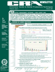 CRA Newsletter February 2003, Volume 27 Issue 2 - 200302