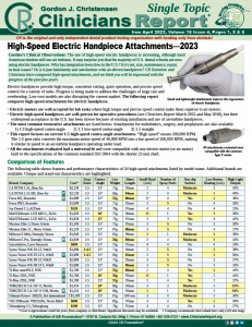 Electric Handpiece Attachments 0423 ST
