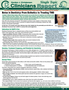 Botox in Dentistry 0923 ST